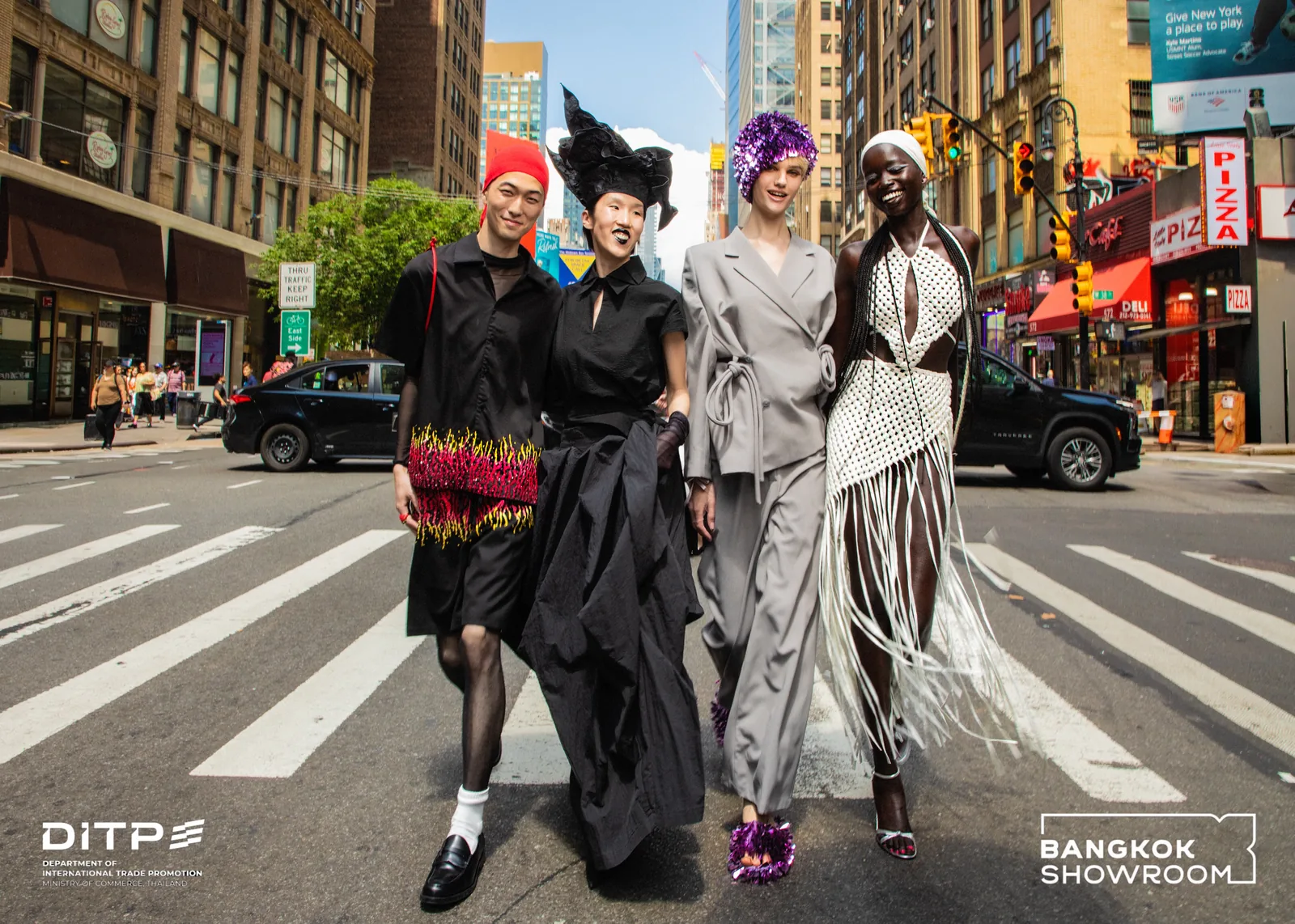 Bangkok Showroom campaign image by DITP, shot in New York