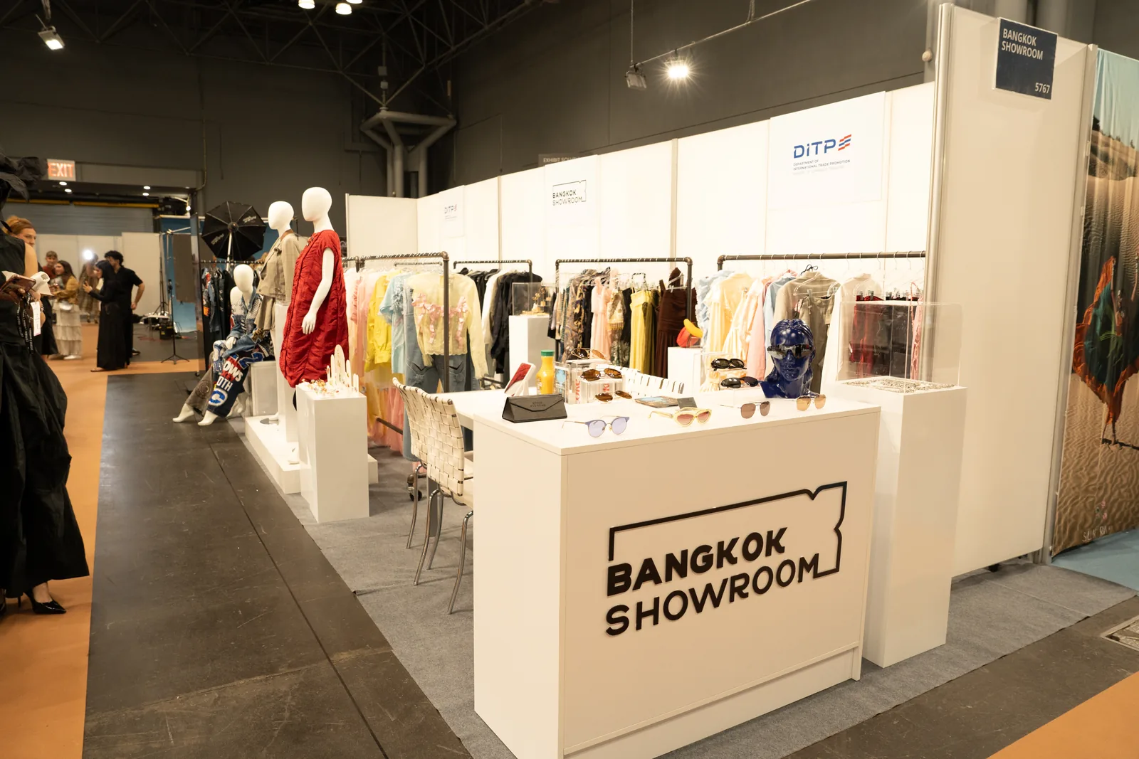 The Bangkok Showroom pavilion on the COTERIE show floor