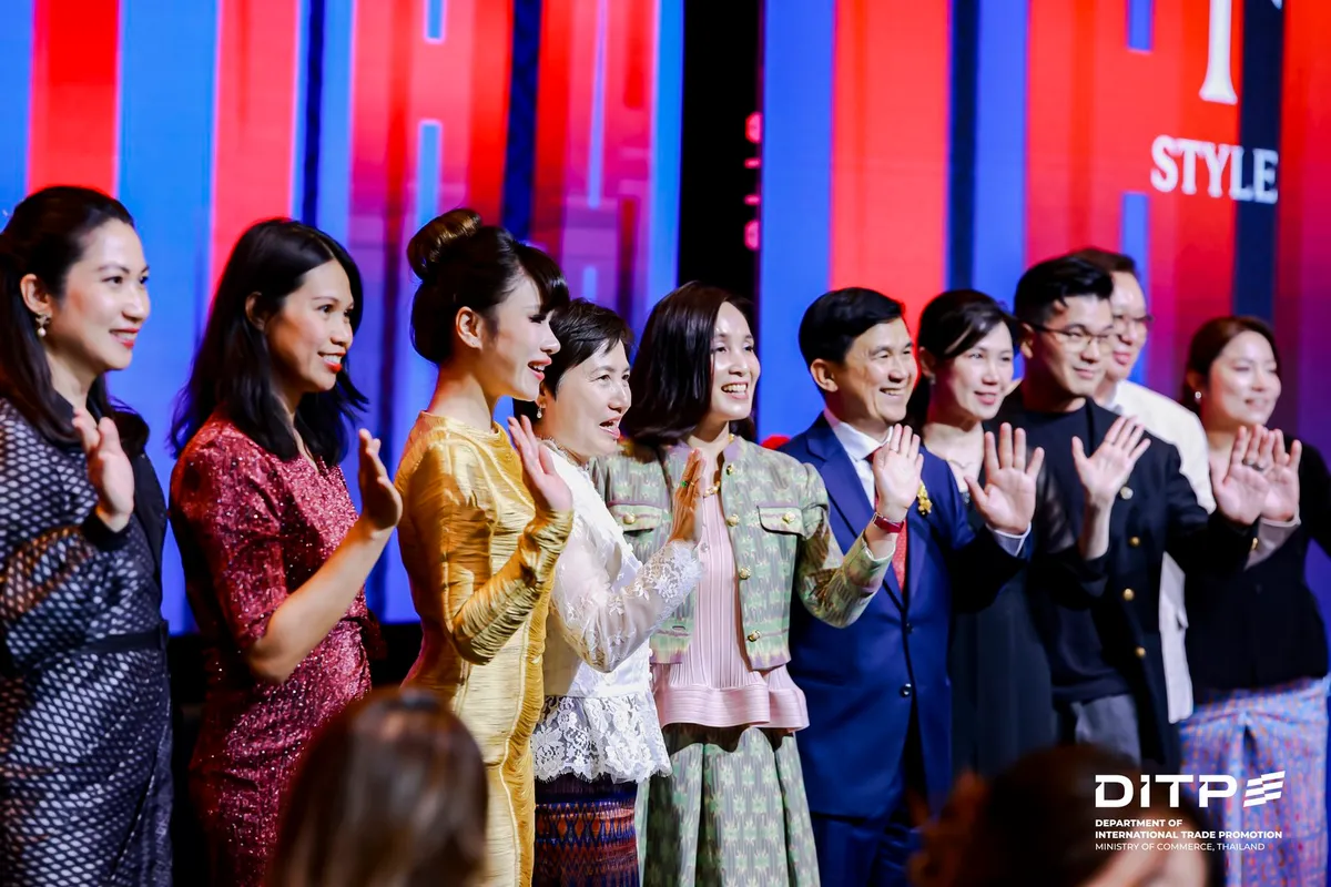 A group of guests smiling at the camera